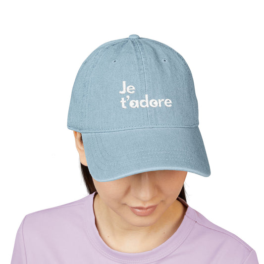 Casquette Diana - Denim bleu