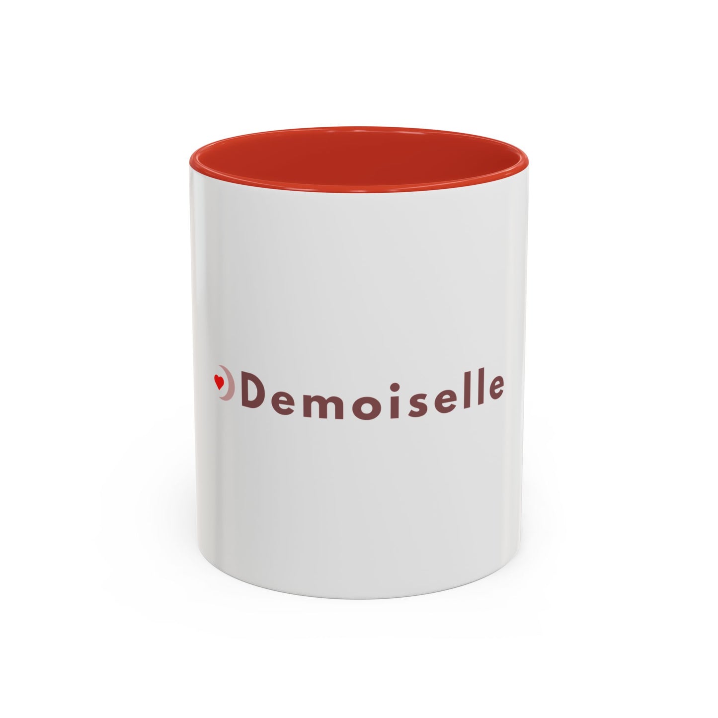 Demoiselle Accent Coffee Mug - Stylish 11oz & 15oz for Coffee Lovers