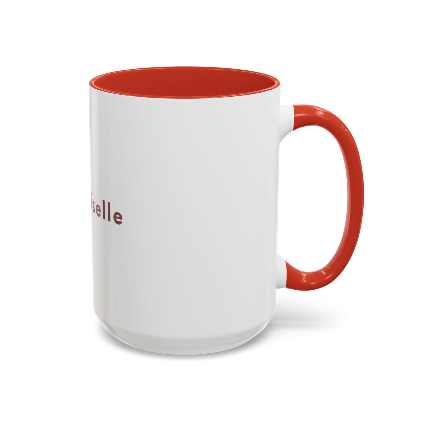 Demoiselle Accent Coffee Mug - Stylish 11oz & 15oz for Coffee Lovers