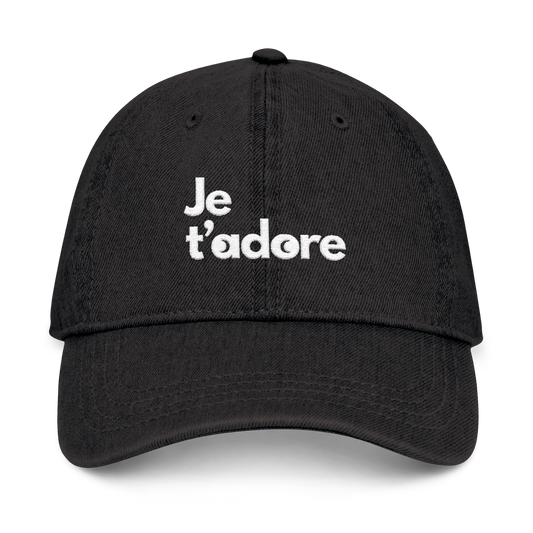 Casquette Diana - Denim noir