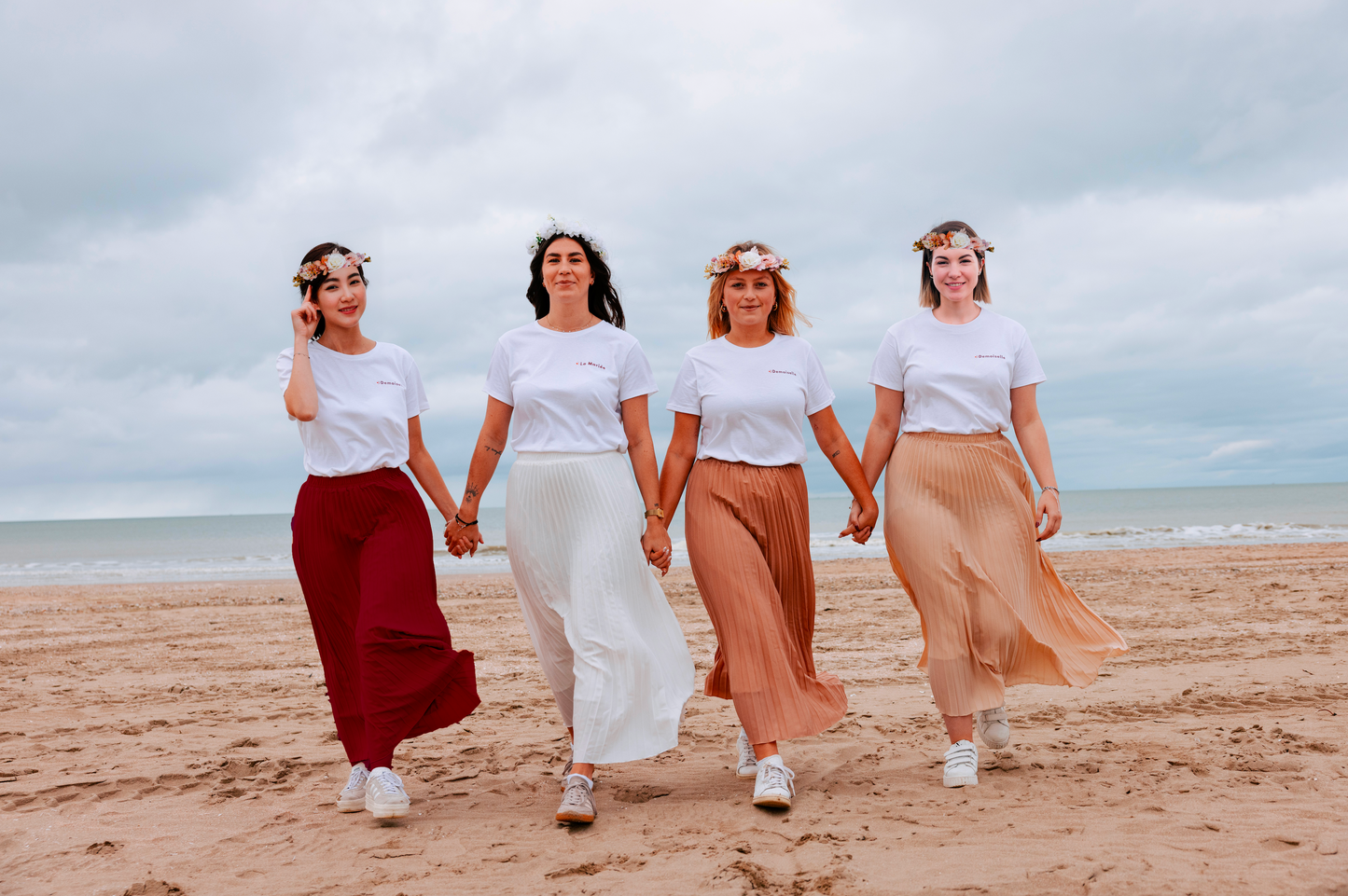 Jupe Marilyn bordeaux Je t'adore x My❤️EVJF