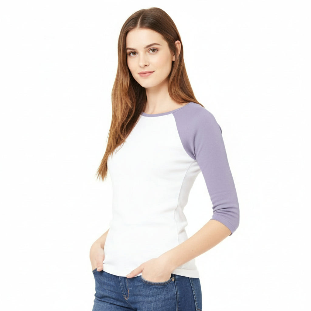 T-shirt Avril lilas