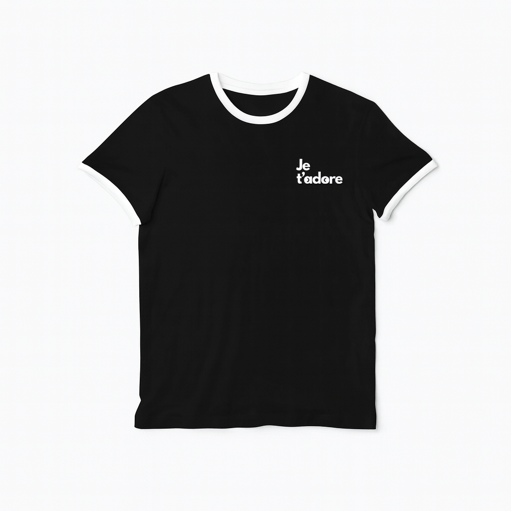 T-shirt iconique « Je t’adore »