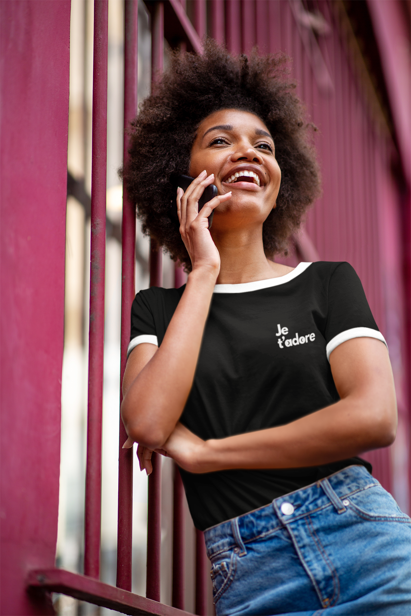 T-shirt iconique « Je t’adore »